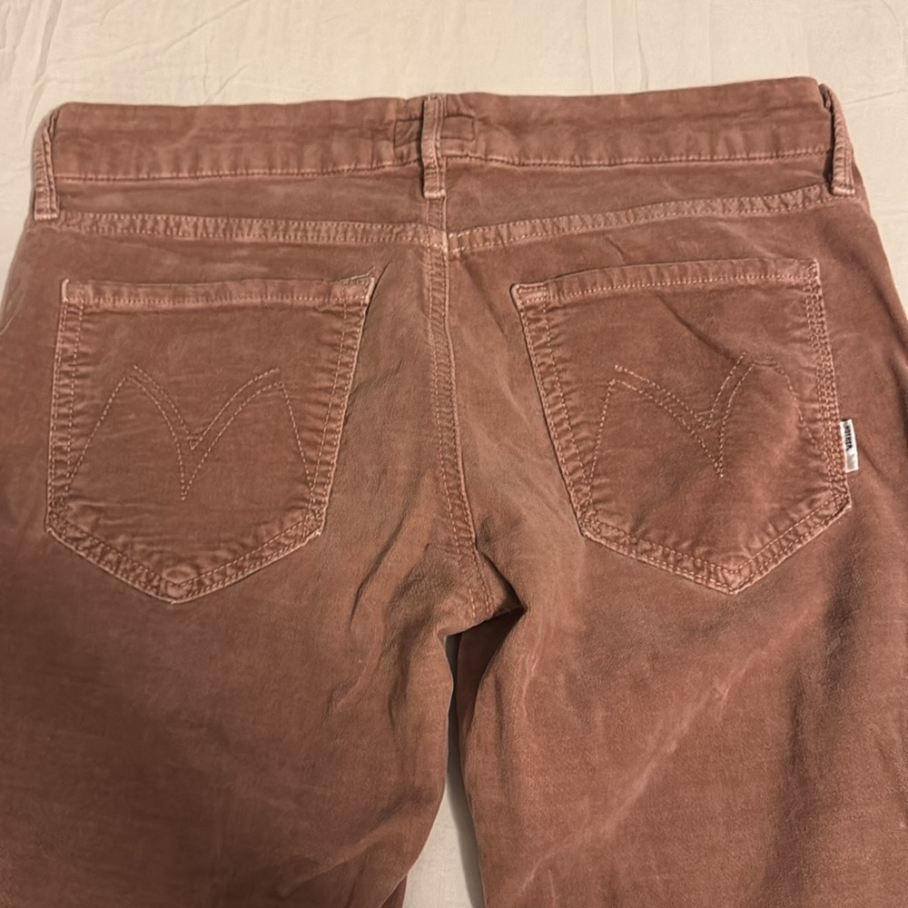 Mother The Looker Velvet Jeans Size 28 *see Description - Picture 2 of 5